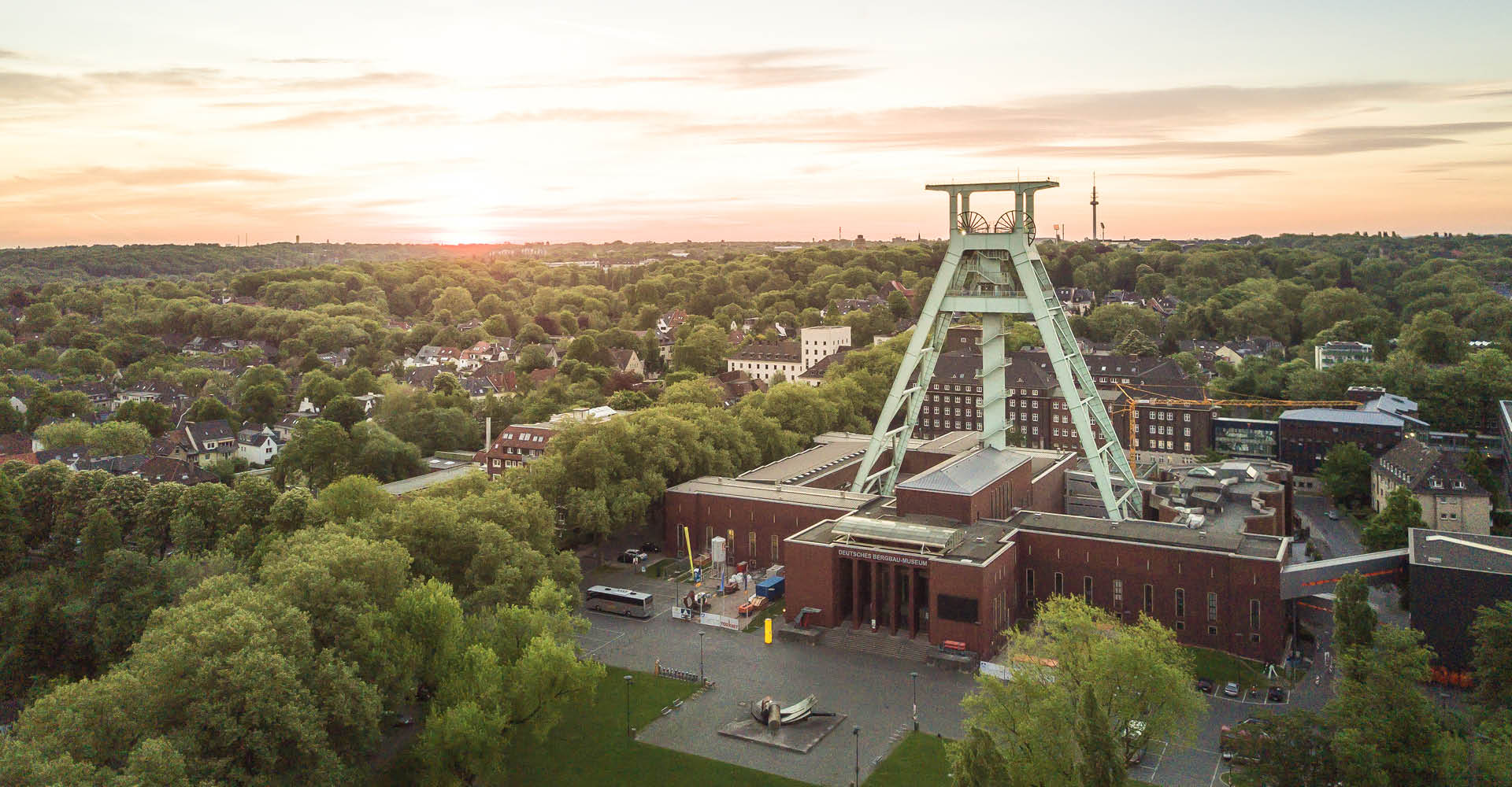 Ein Panoramabild von einer Stadt in Nordrhein-Westfalen